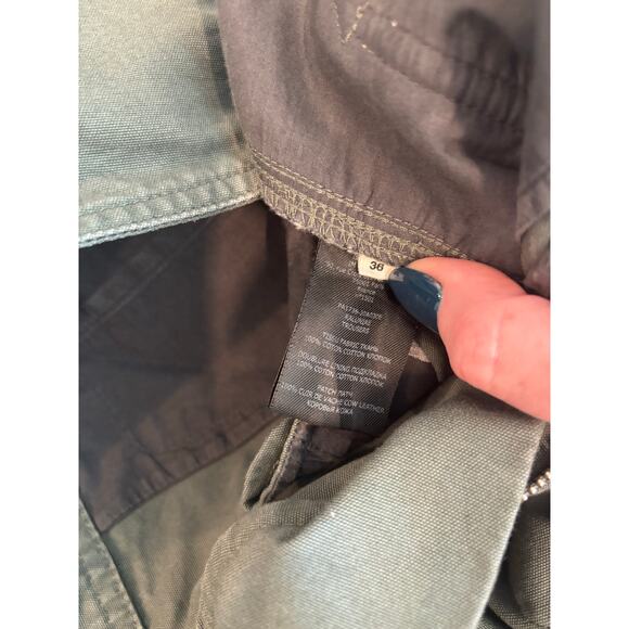 Isabel Marant Étoile Raluniae High-Rise 100% Cotton Canvas Trousers FR-36 US-4 - Picture 12 of 12